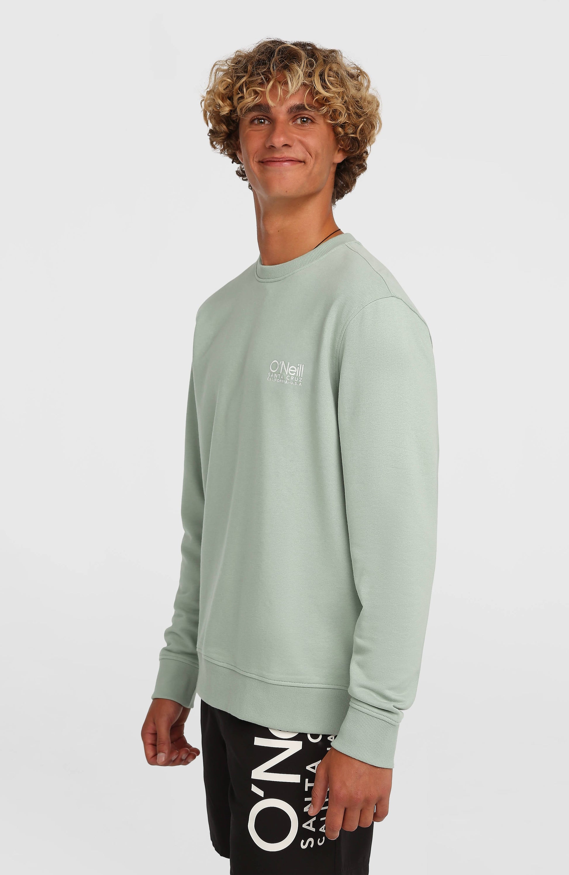 Men Original Cali Logo Crew Sweatshirt