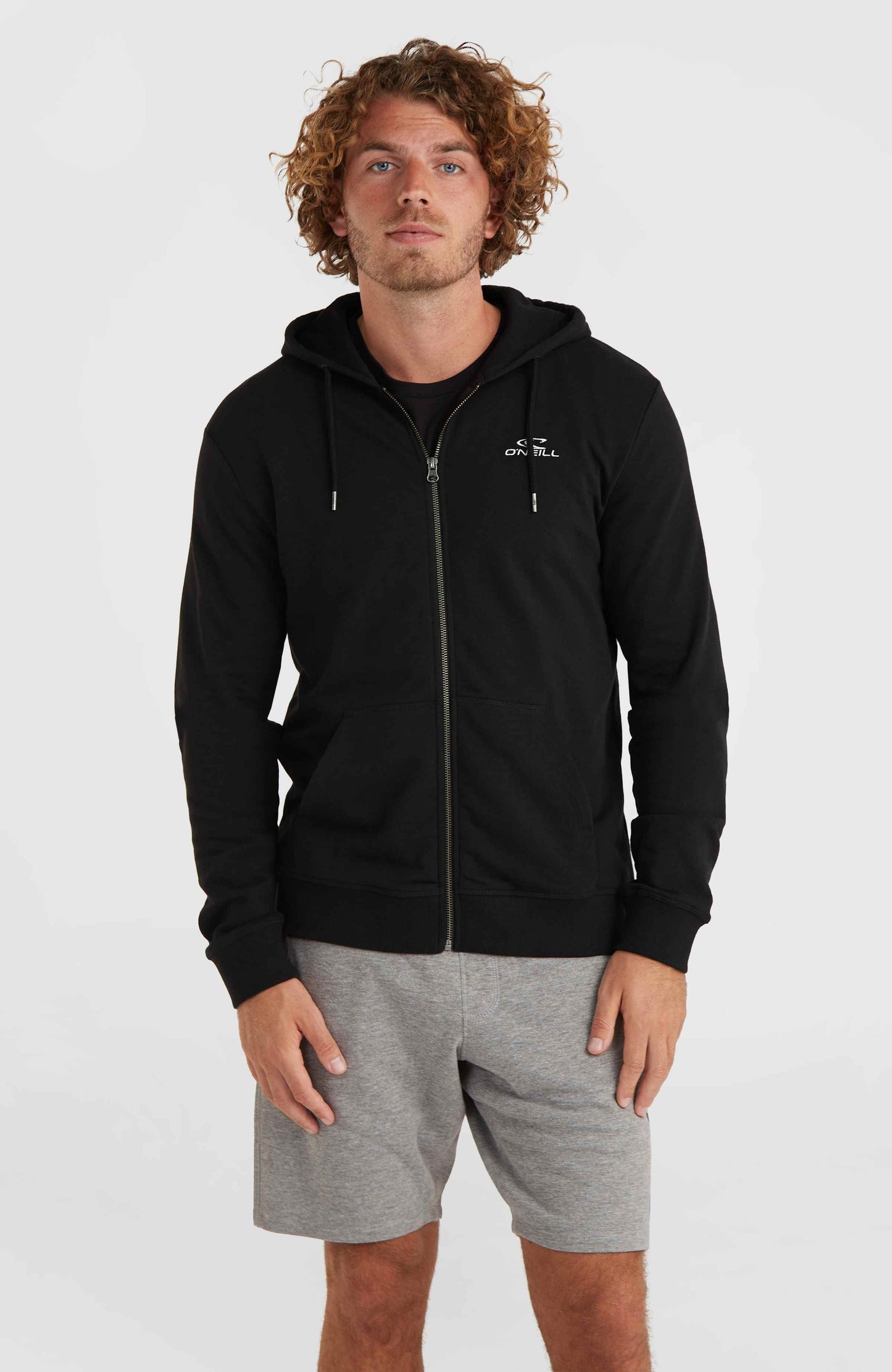 Men O'Neill Small Logo Full-Zip Hoodie