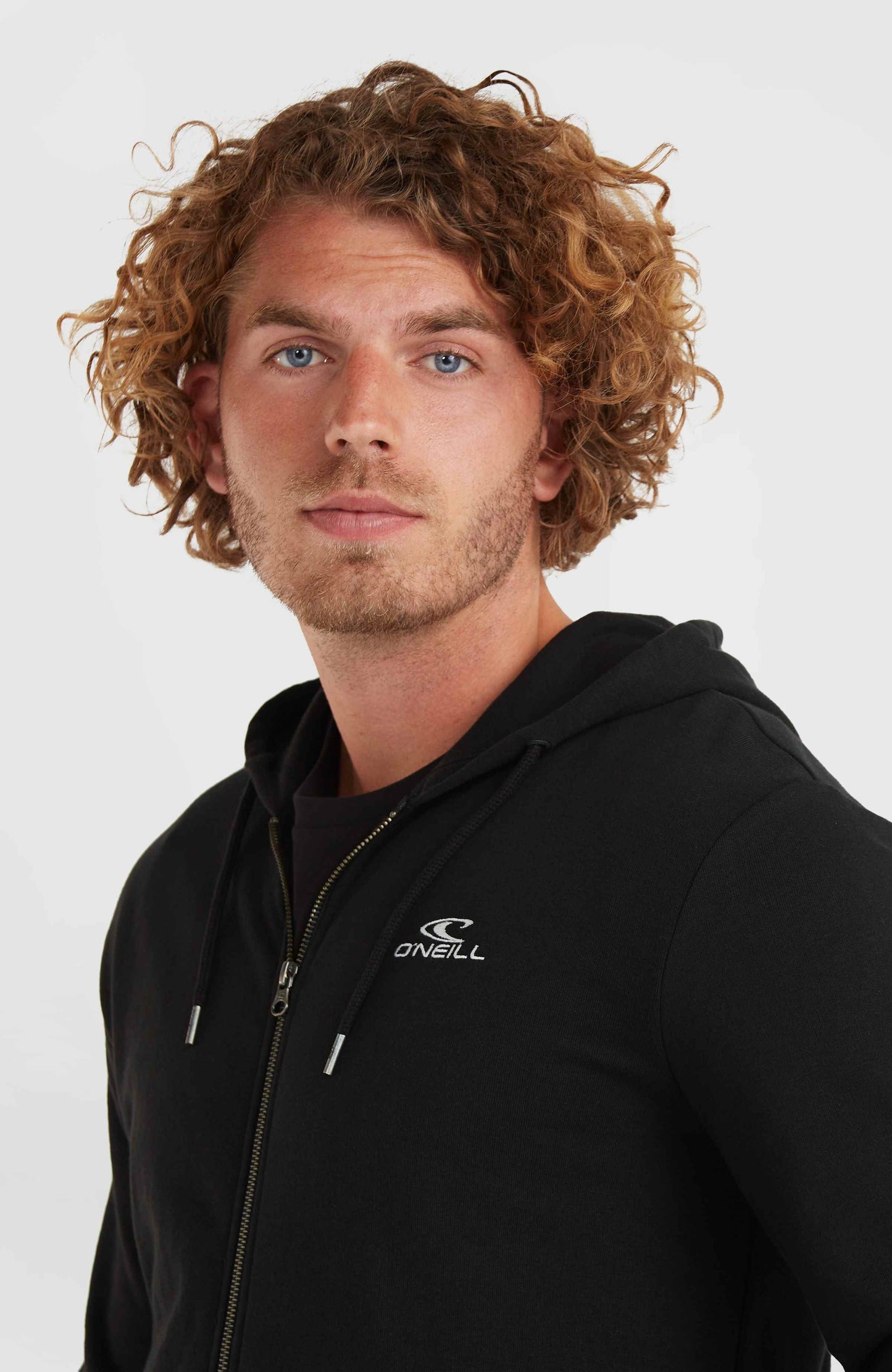 Men O'Neill Small Logo Full-Zip Hoodie