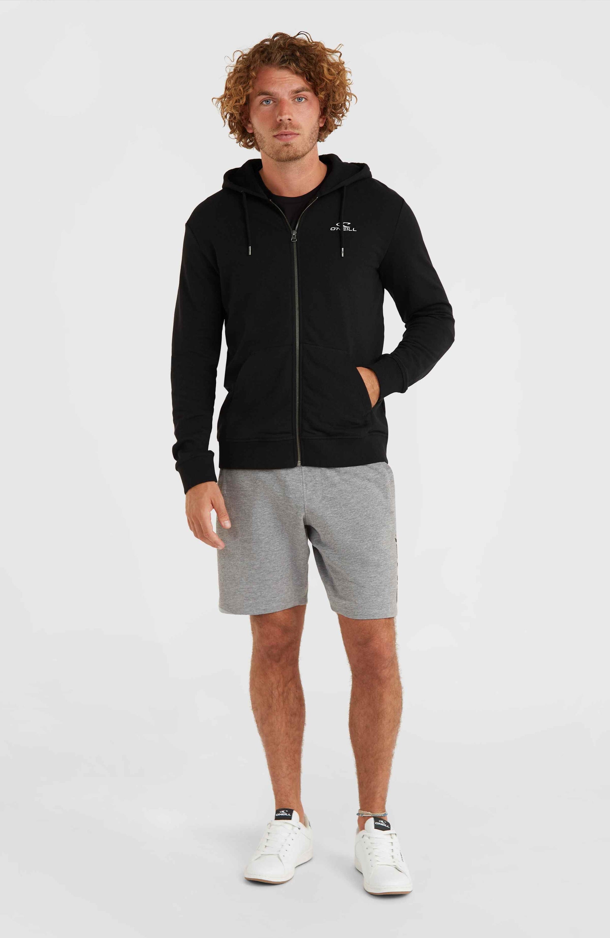 Men O'Neill Small Logo Full-Zip Hoodie