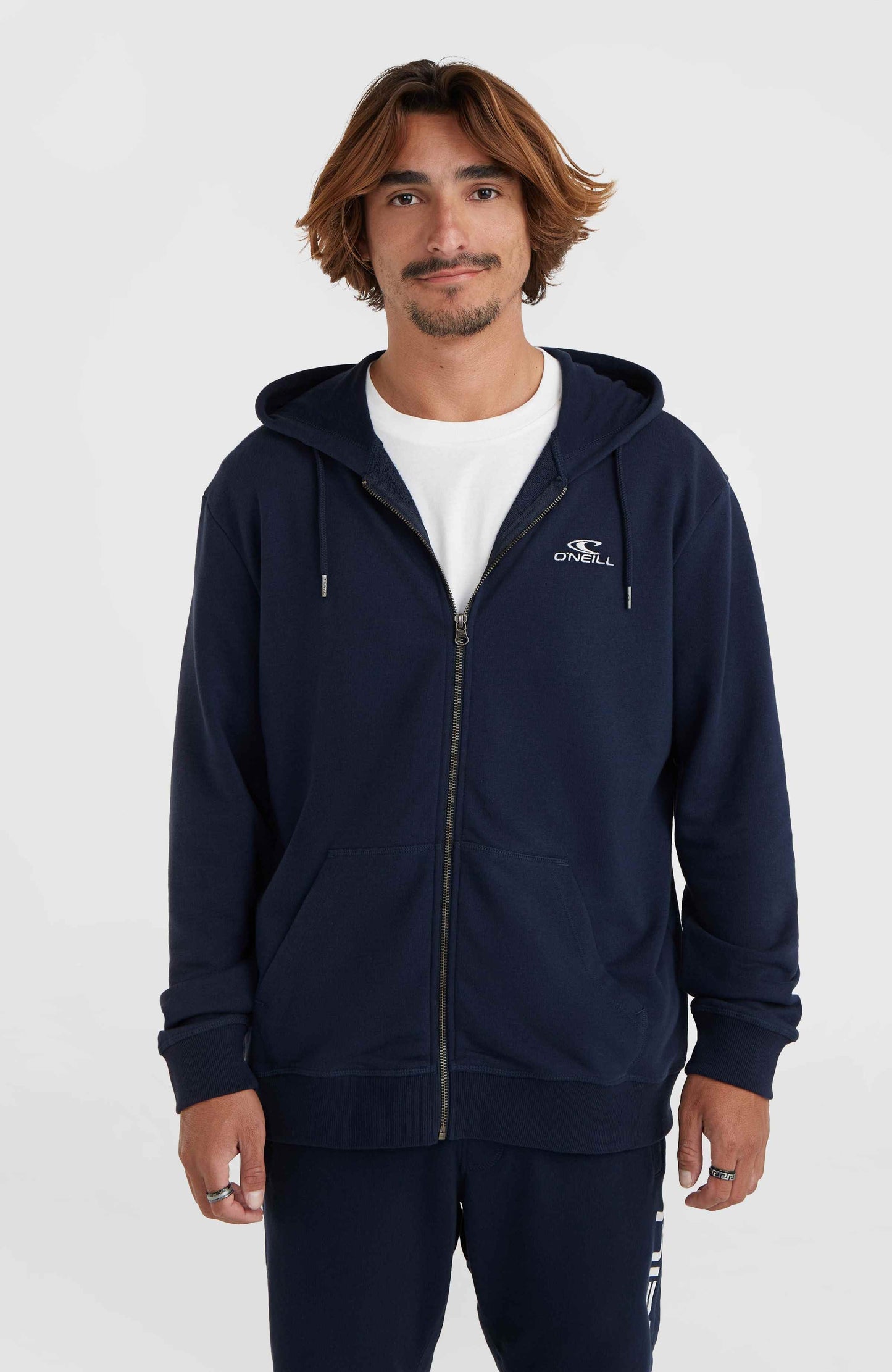 Men O'Neill Small Logo Full-Zip Hoodie