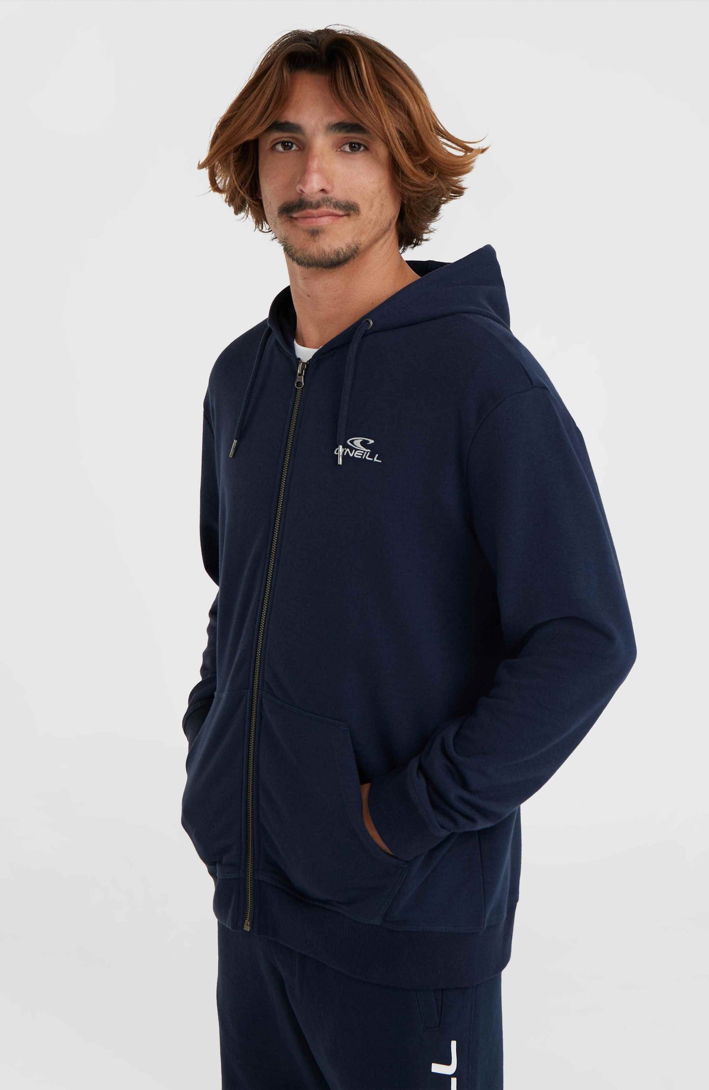 Men O'Neill Small Logo Full-Zip Hoodie