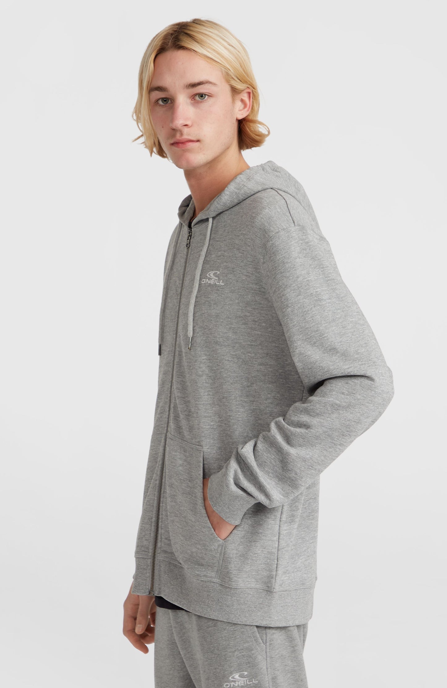 Men O'Neill Small Logo Full-Zip Hoodie