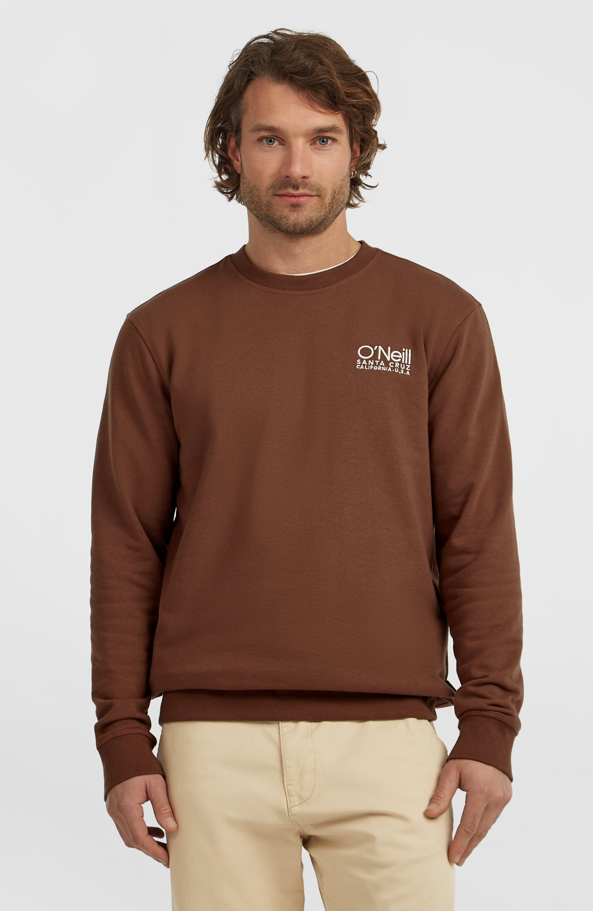 Men Original Cali Logo Crew Sweatshirt