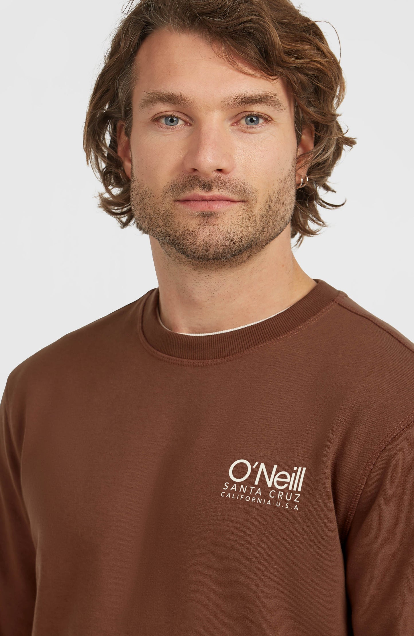 Men Original Cali Logo Crew Sweatshirt