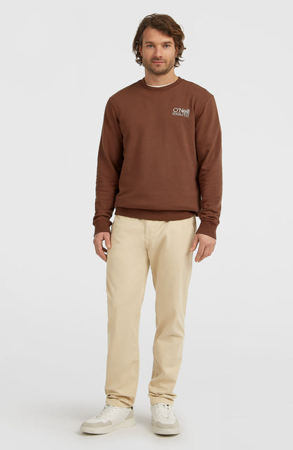 Men Original Cali Logo Crew Sweatshirt