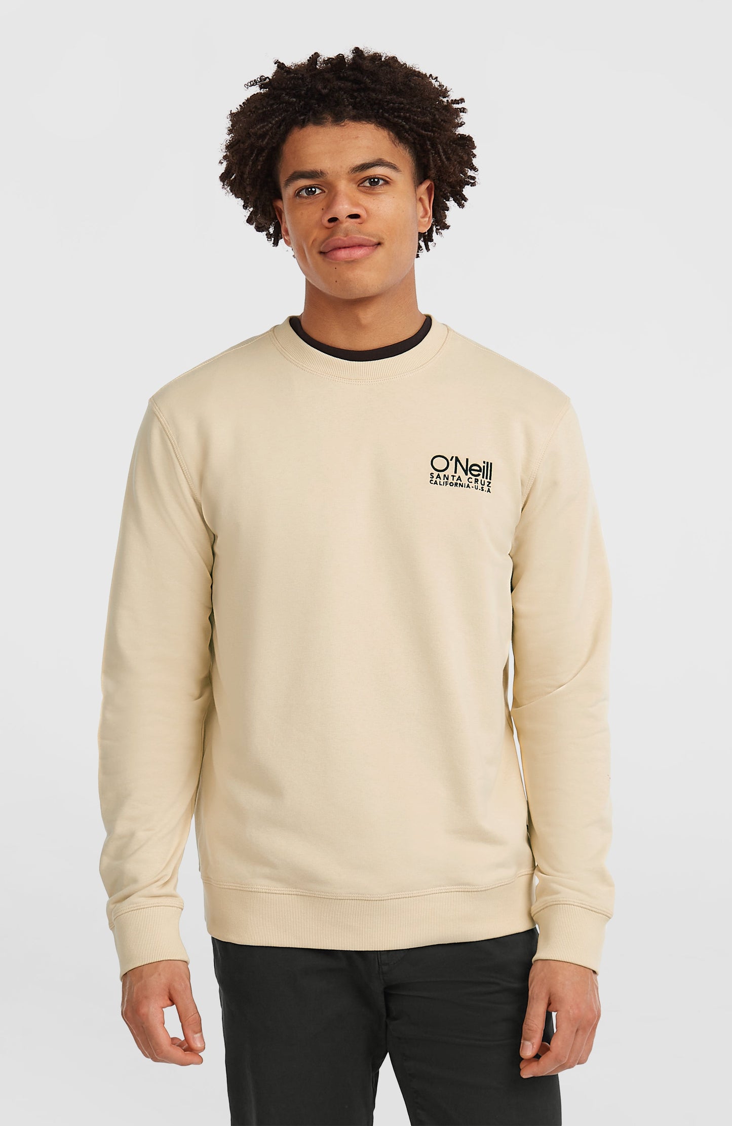 Men Original Cali Logo Crew Sweatshirt