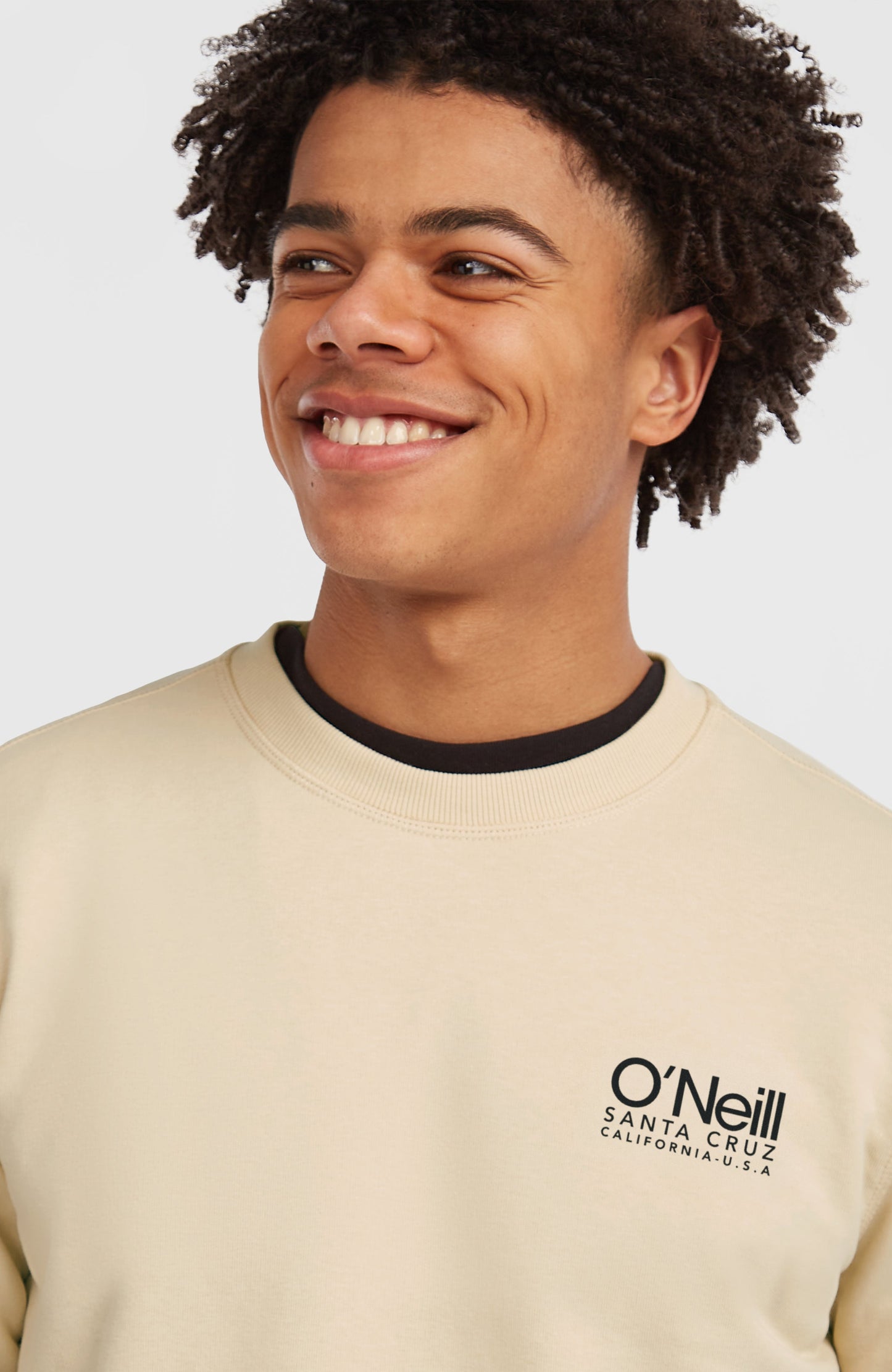 Men Original Cali Logo Crew Sweatshirt