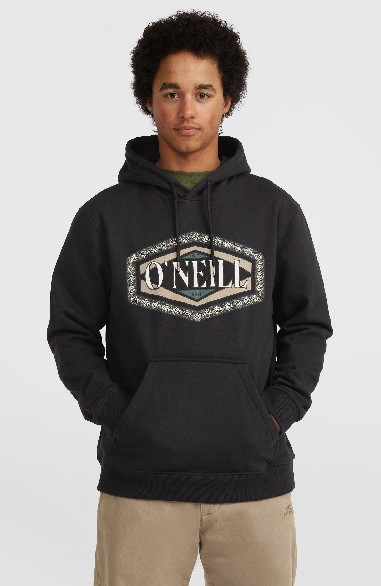 Men O'Neill Front Print Hoodie
