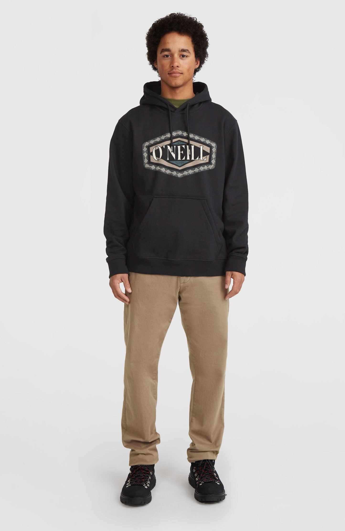 Men O'Neill Front Print Hoodie