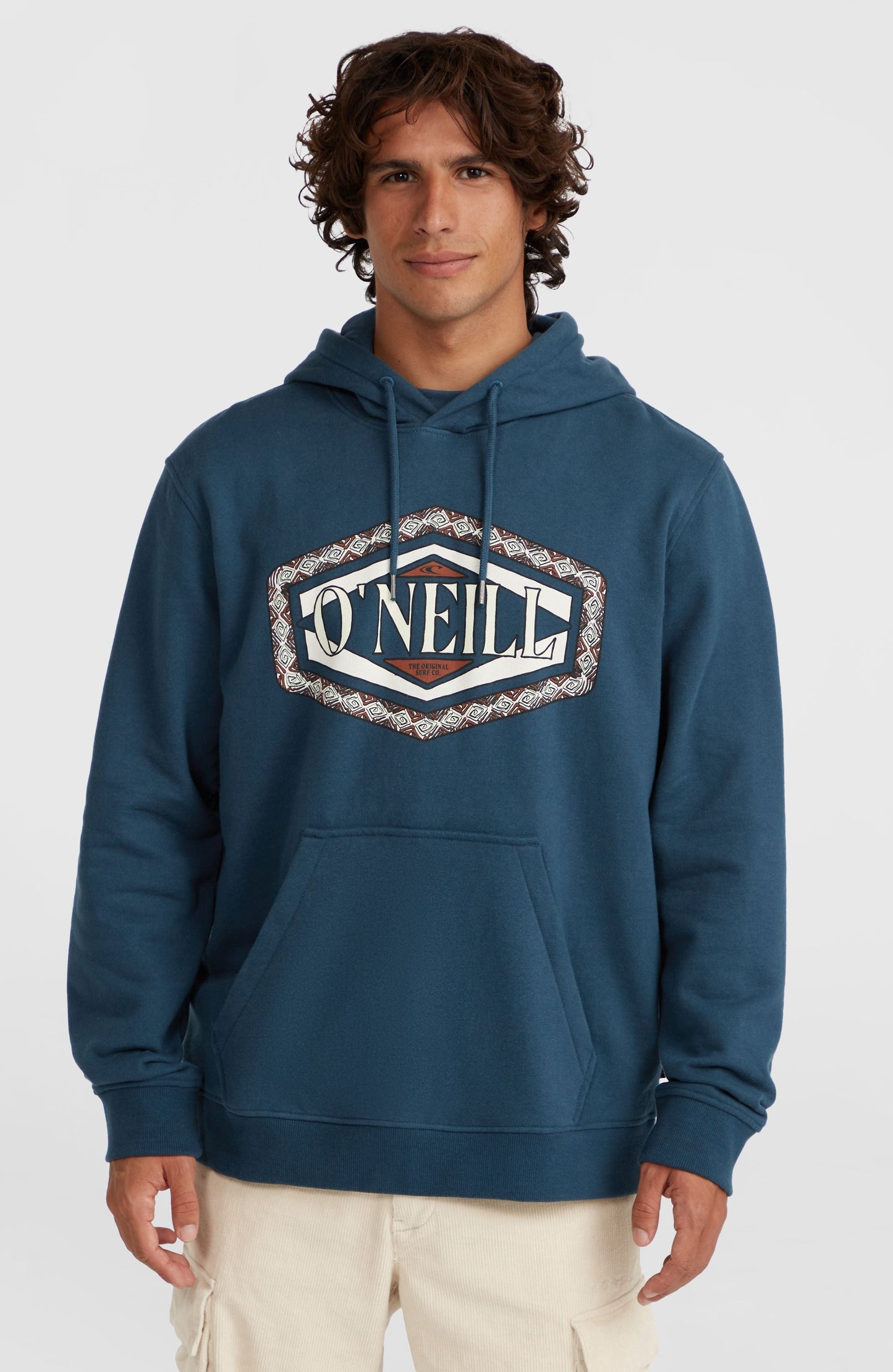 Men O'Neill Front Print Hoodie