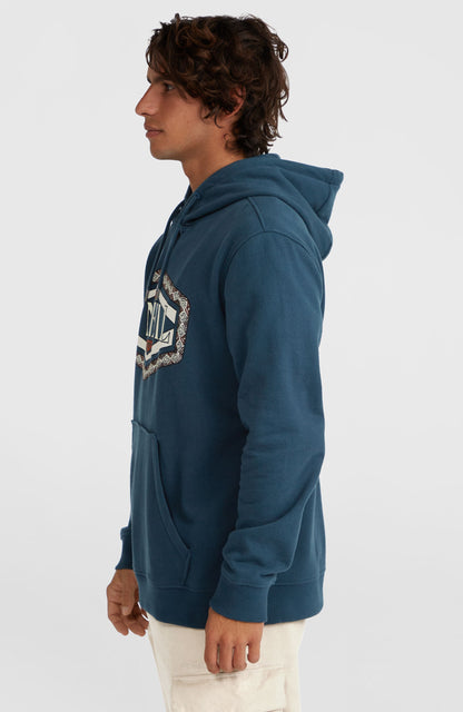 Men O'Neill Front Print Hoodie