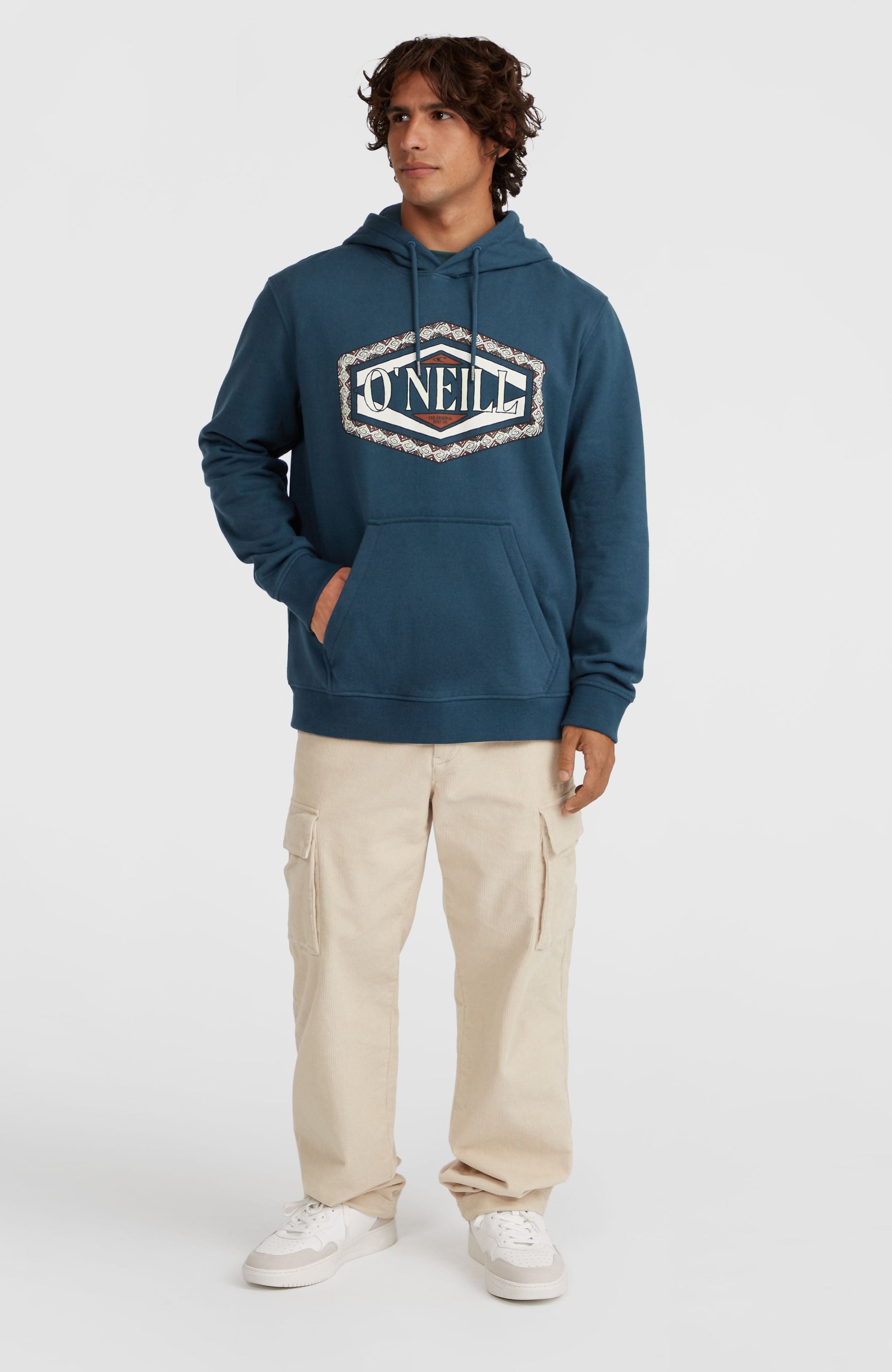 Men O'Neill Front Print Hoodie