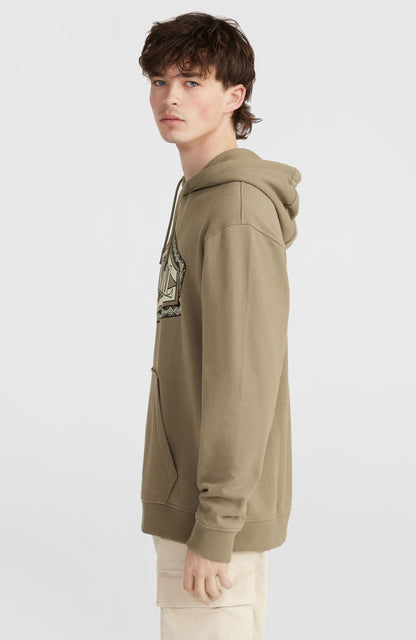 Men O'Neill Front Print Hoodie