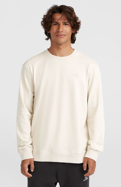 Men Small Logo Crew Sweatshirt