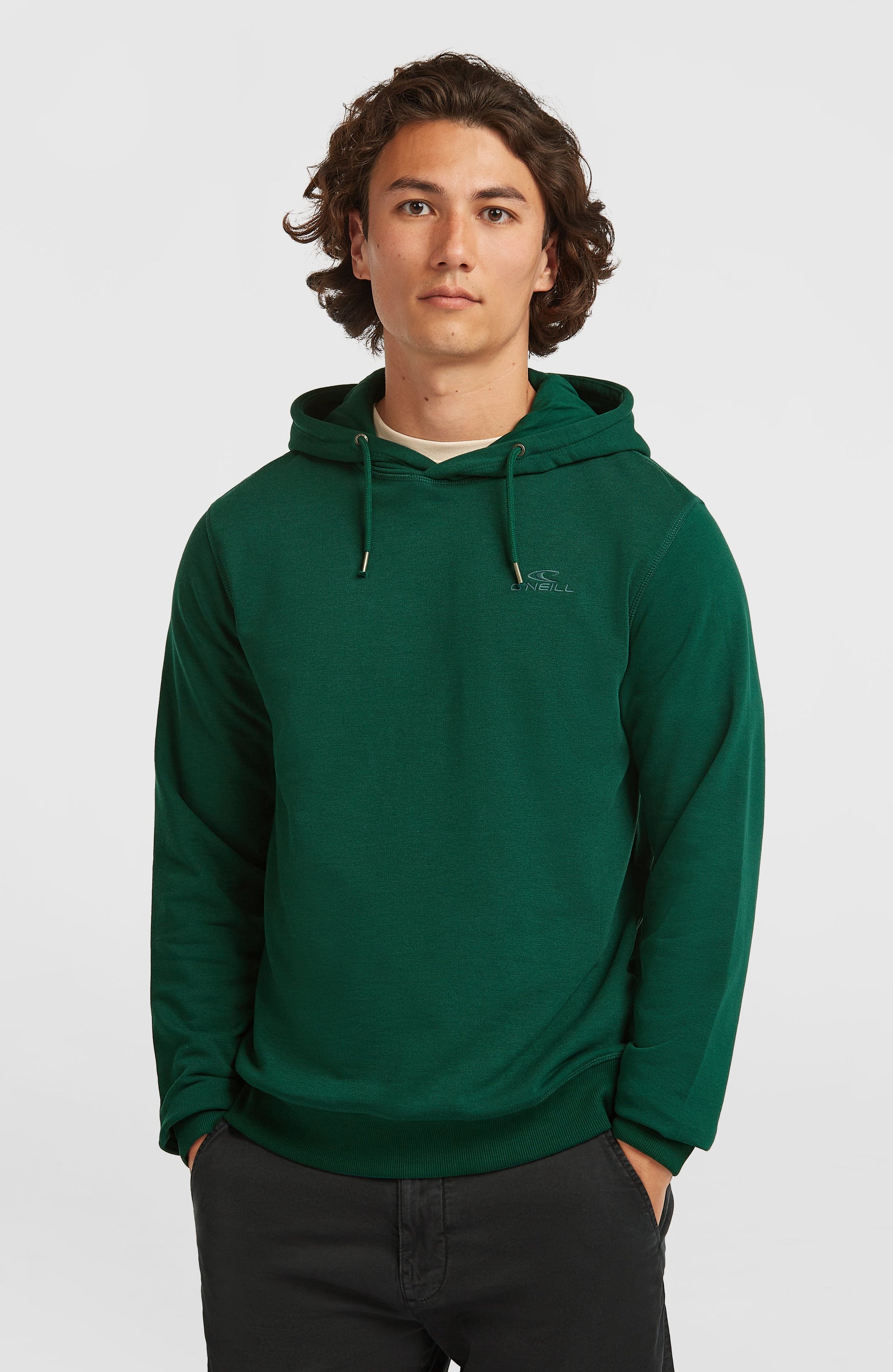 Men Small Logo Hoodie