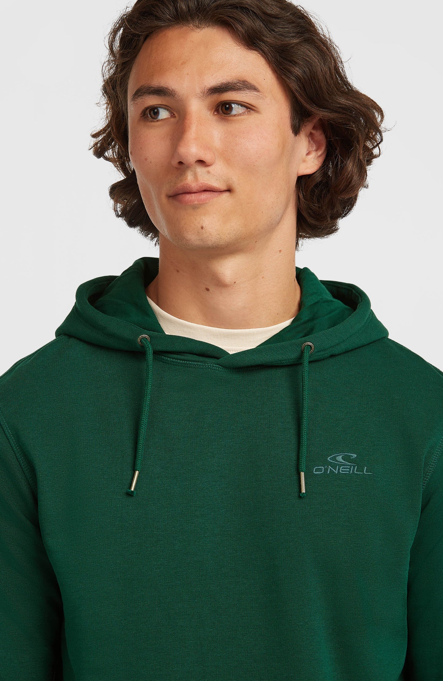 Men Small Logo Hoodie