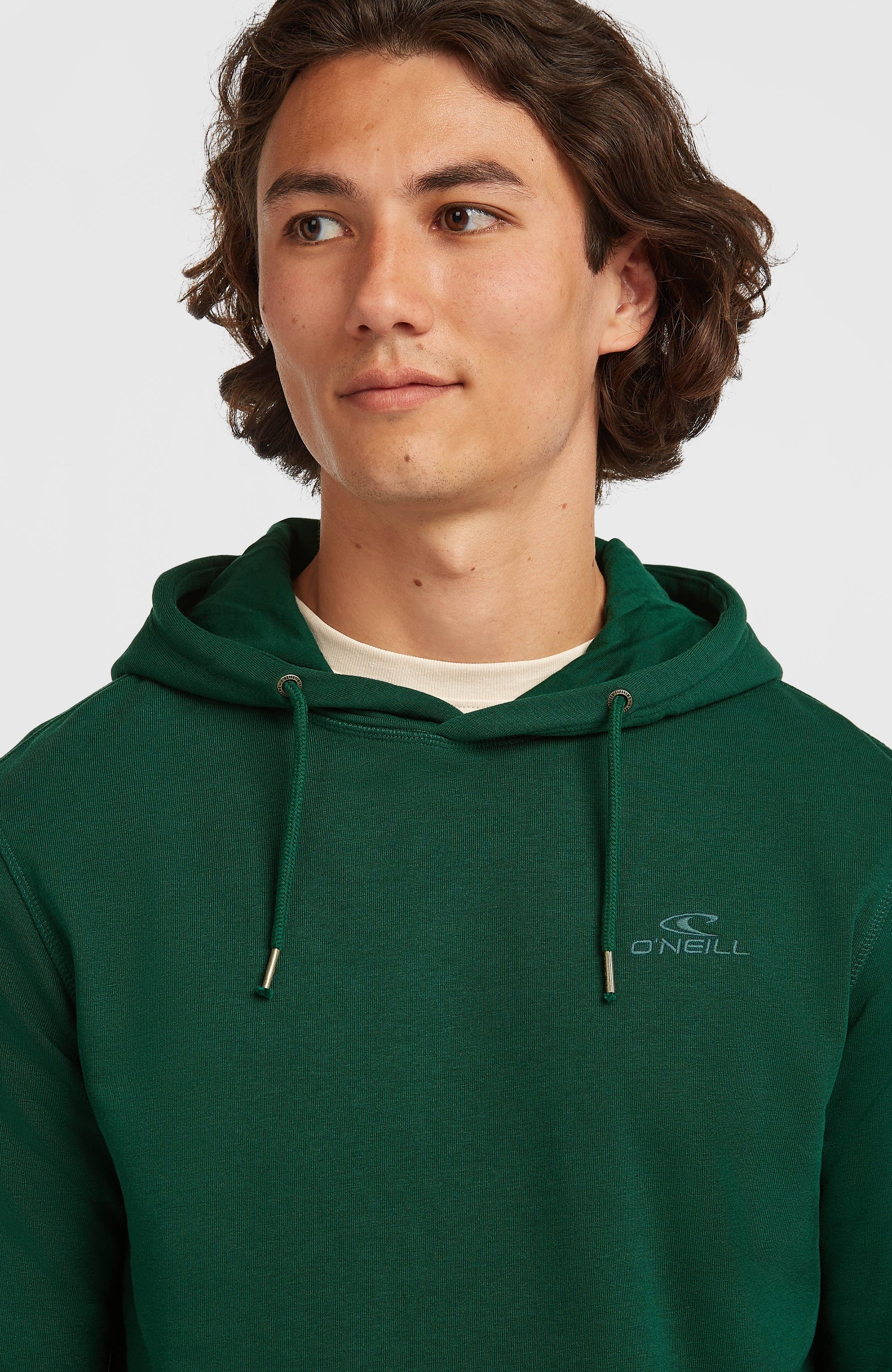 Men Small Logo Hoodie