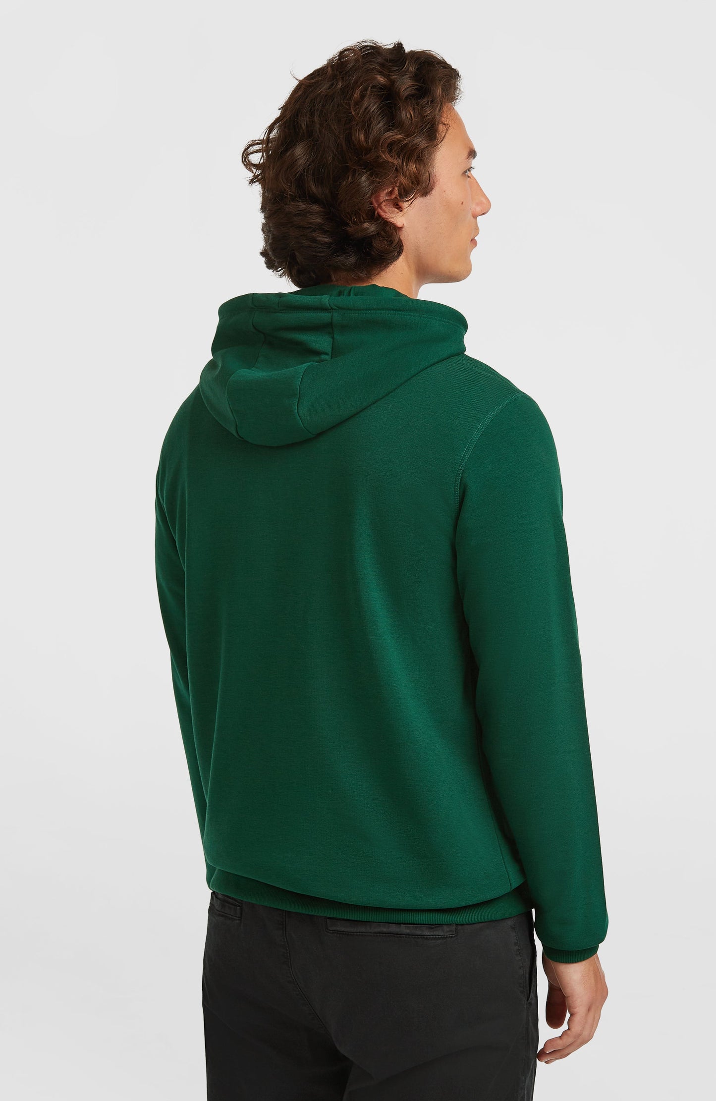 Men Small Logo Hoodie