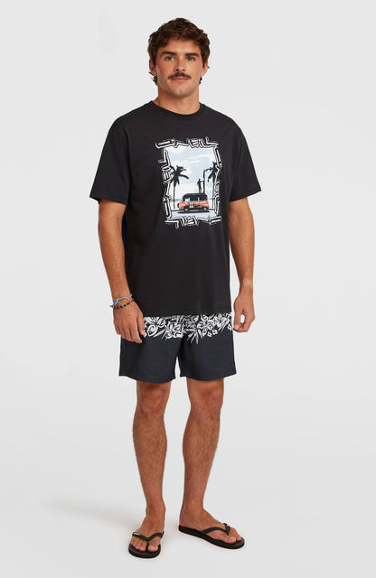 Men Photo Front Print T-Shirt