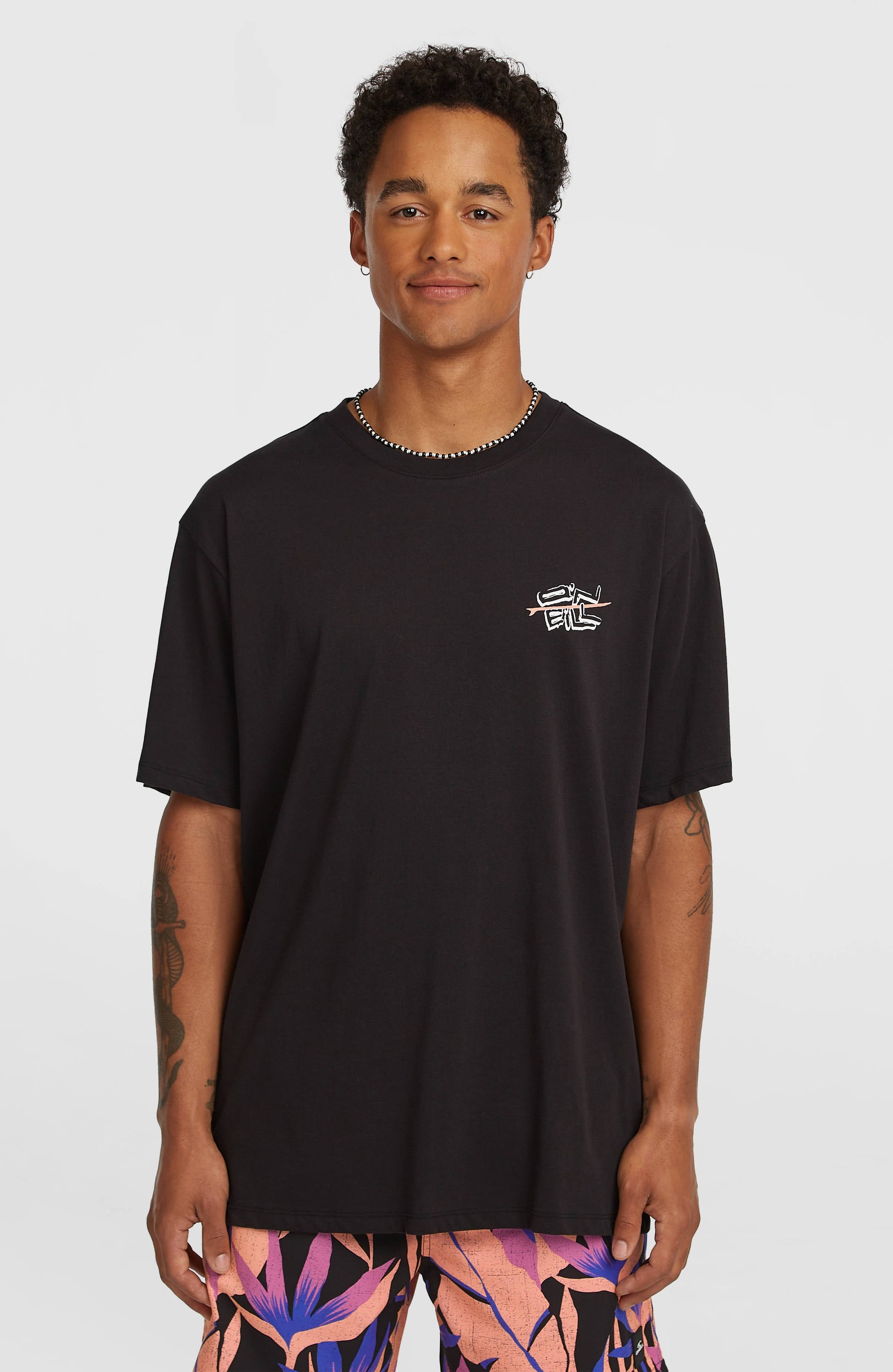 Men O’Neill Retro Back Print T-Shirt