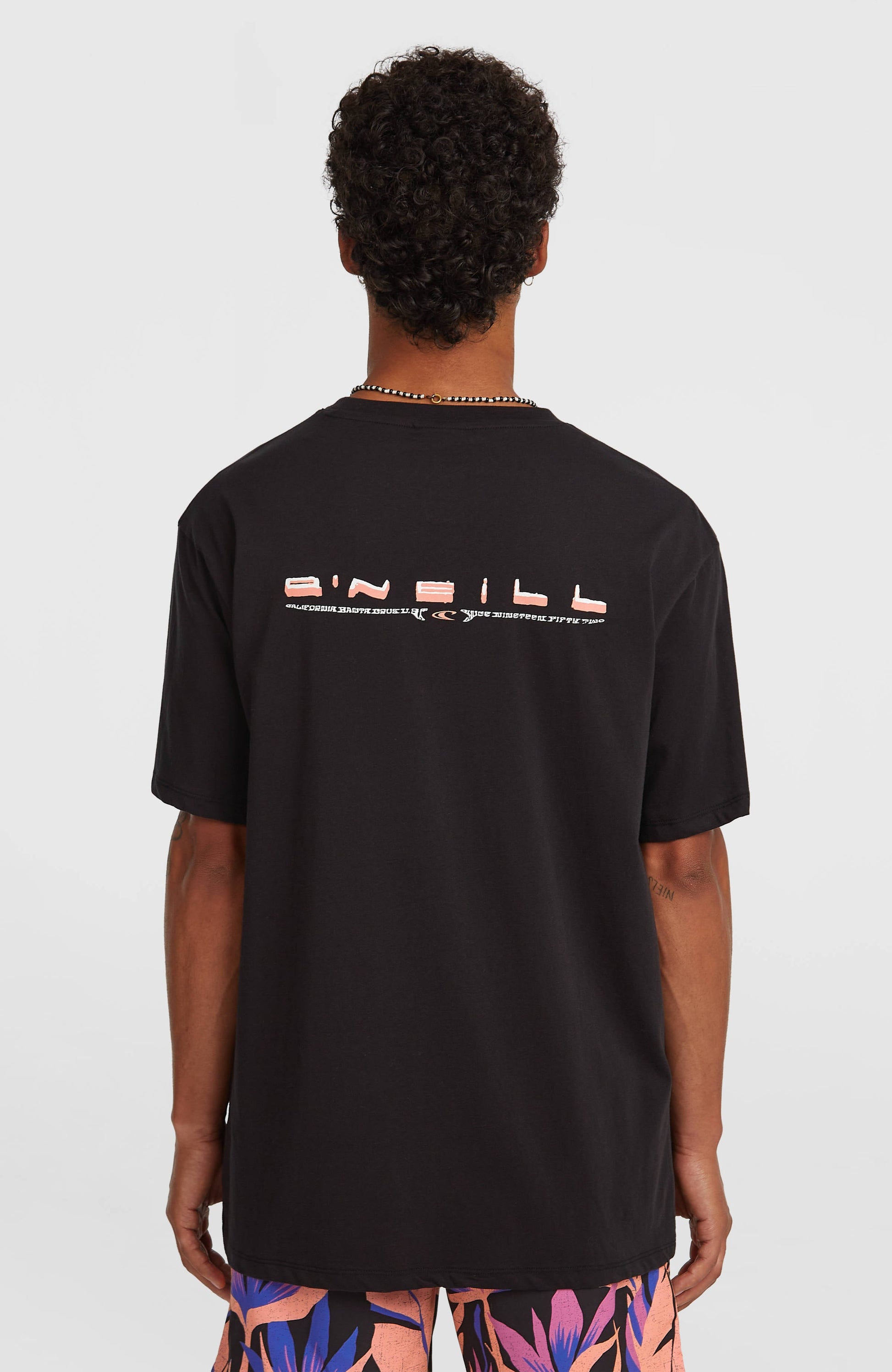 Men O’Neill Retro Back Print T-Shirt