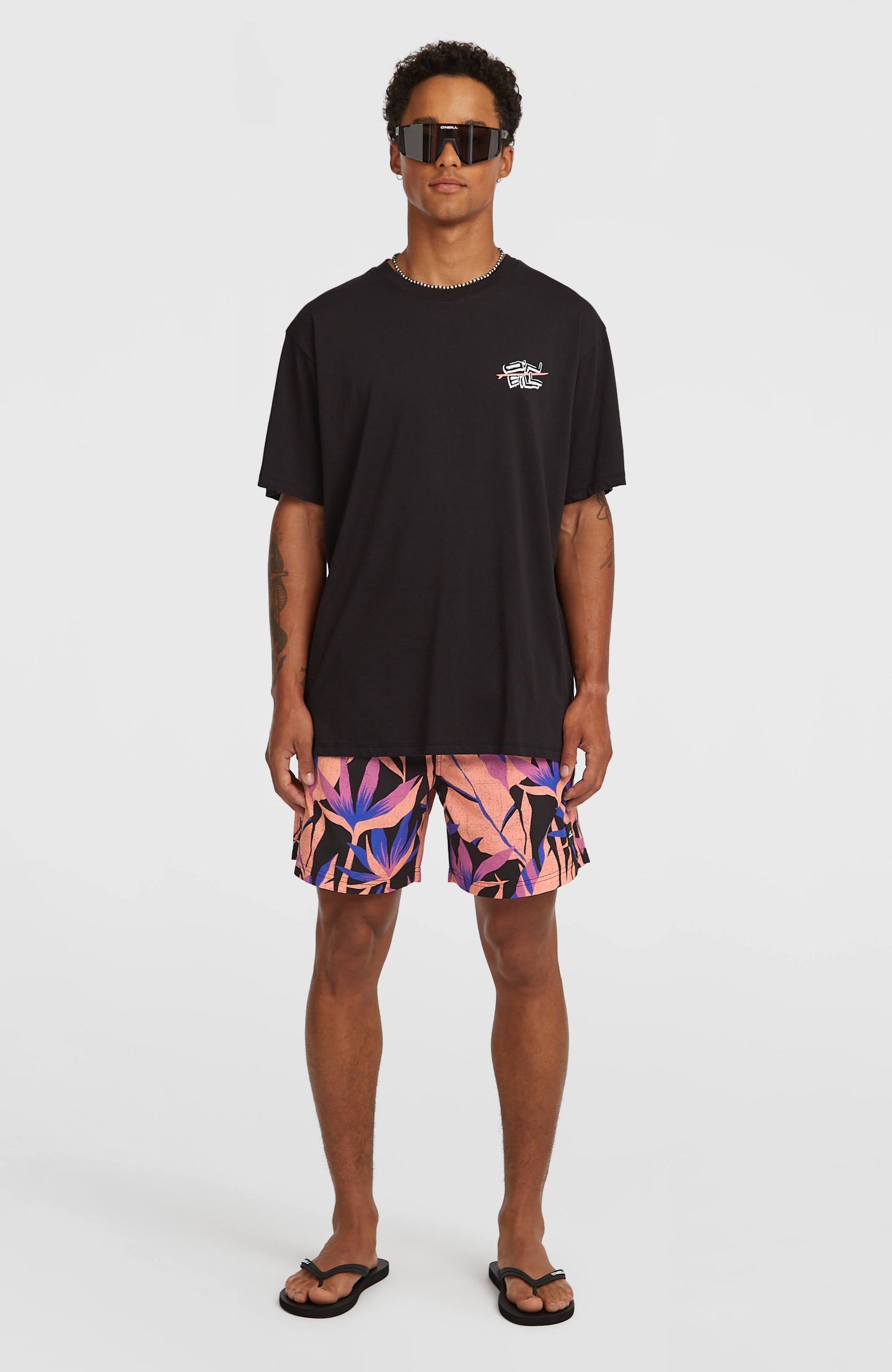 Men O’Neill Retro Back Print T-Shirt
