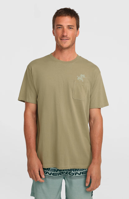 Men Chest Pocket T-Shirt