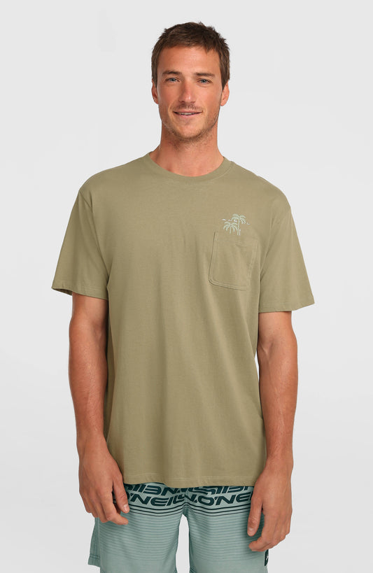 Men Chest Pocket T-Shirt