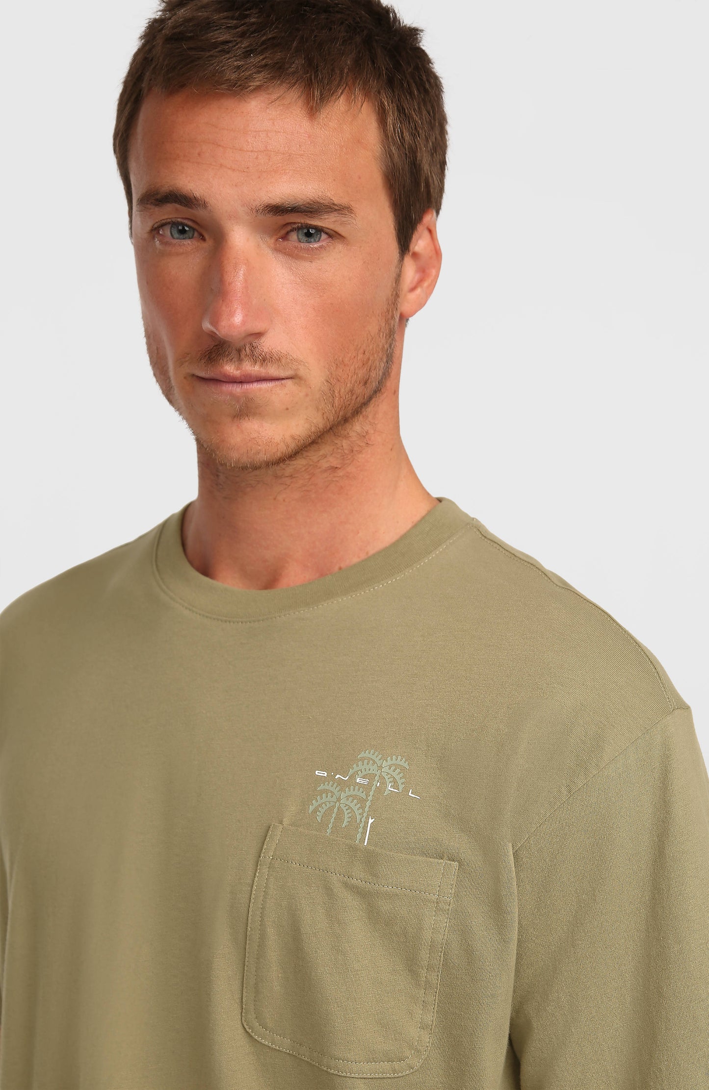 Men Chest Pocket T-Shirt