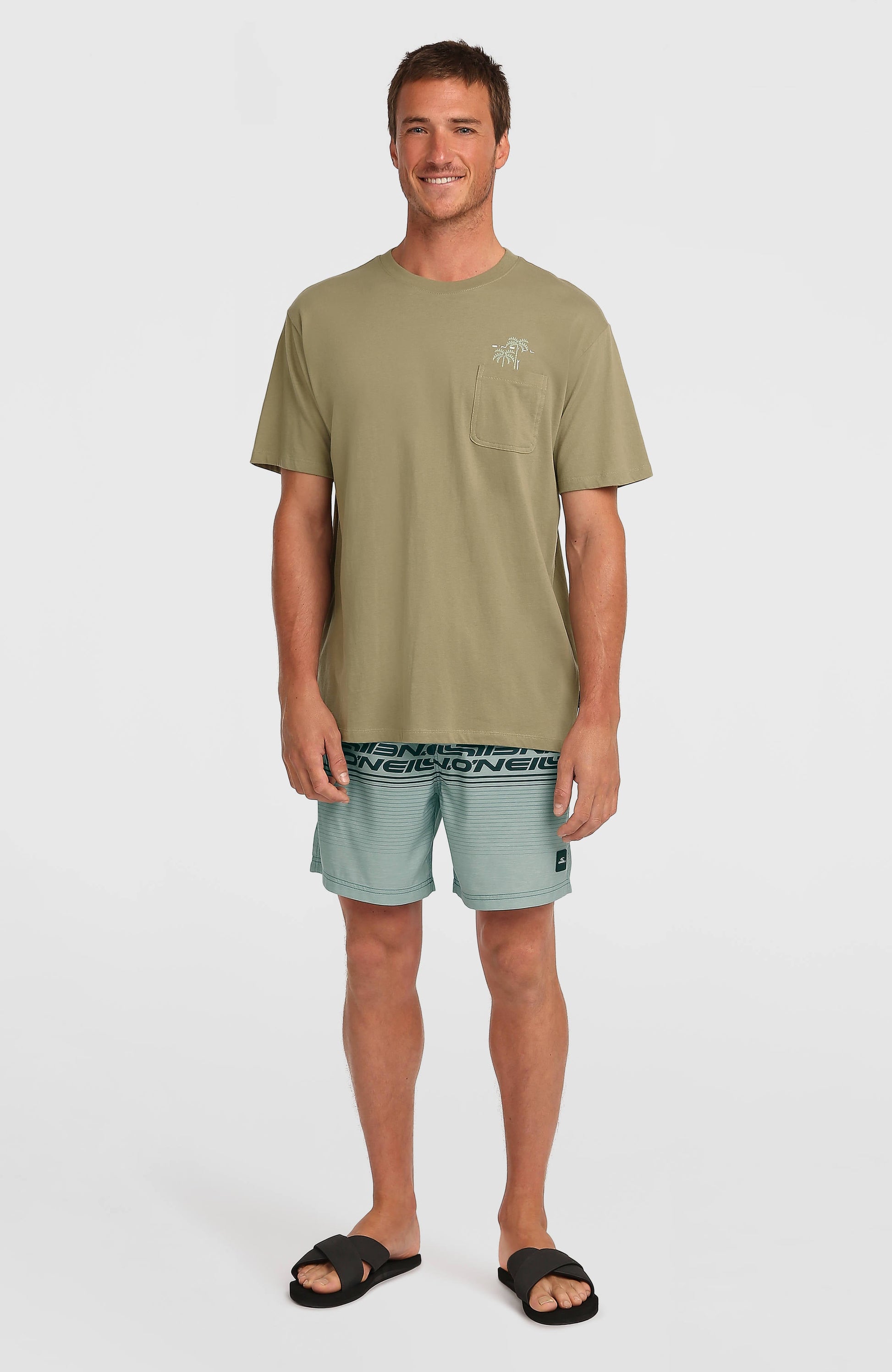 Men Chest Pocket T-Shirt