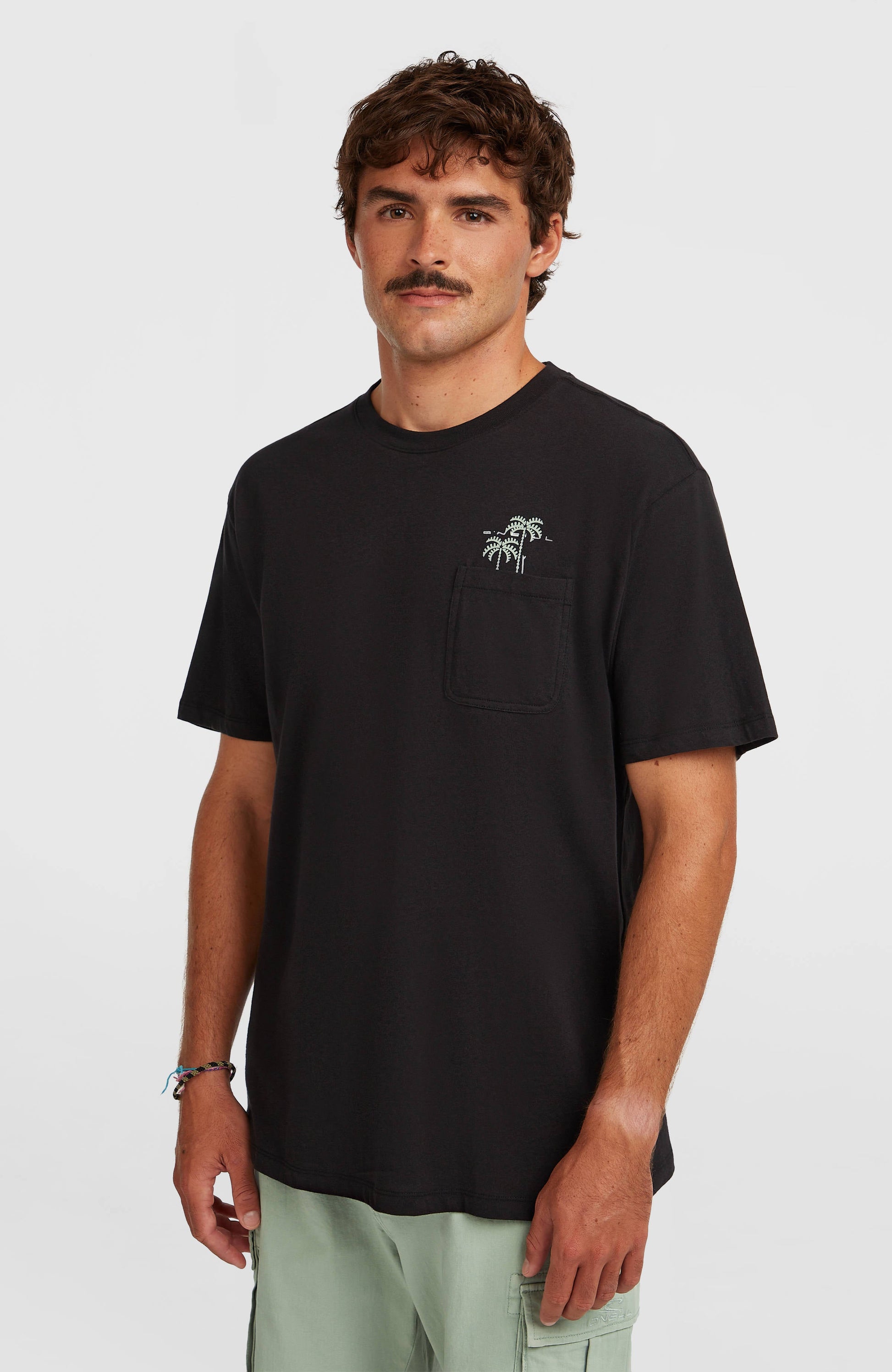 Men Chest Pocket T-Shirt