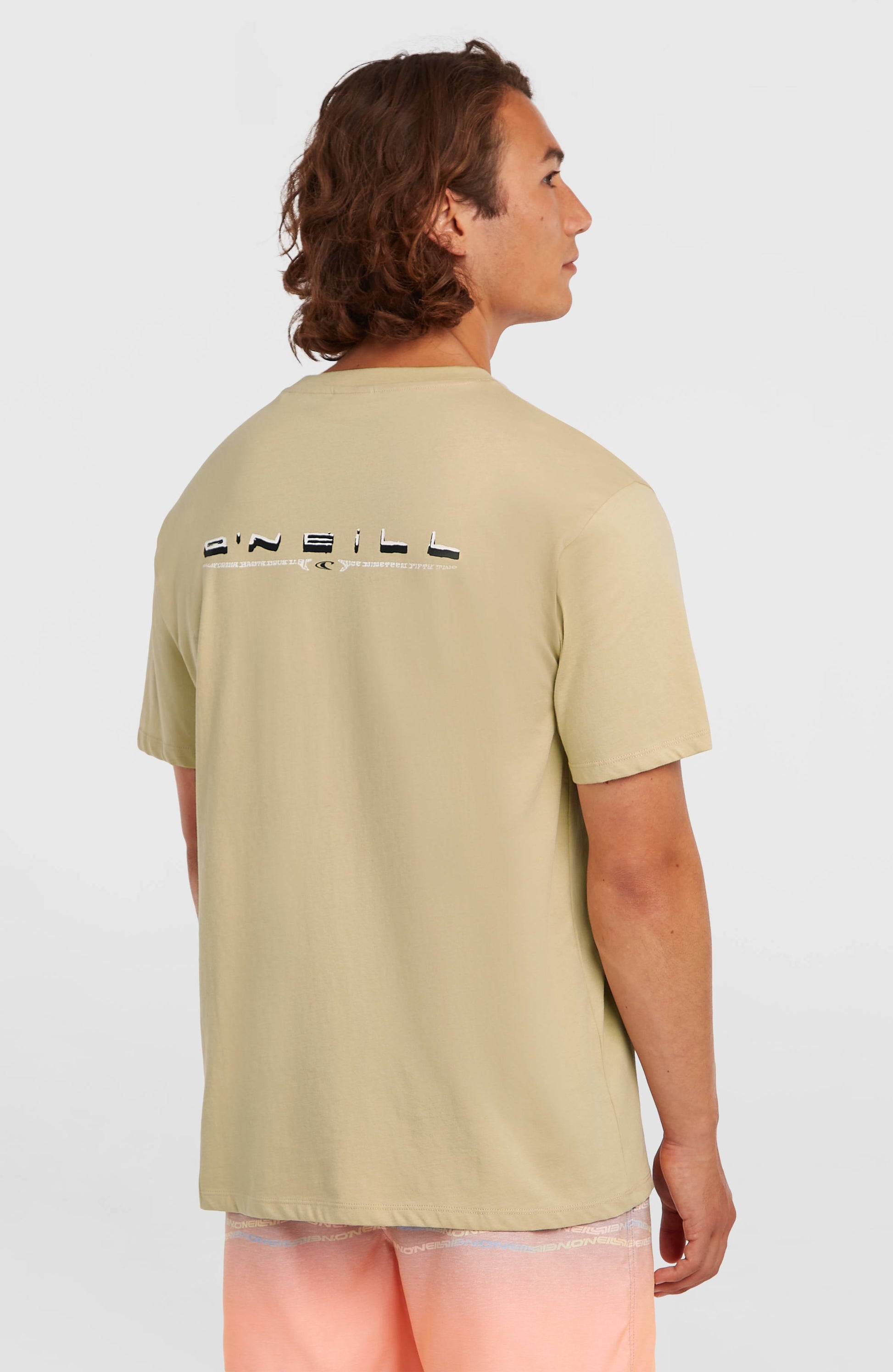 Men O’Neill Retro Back Print T-Shirt