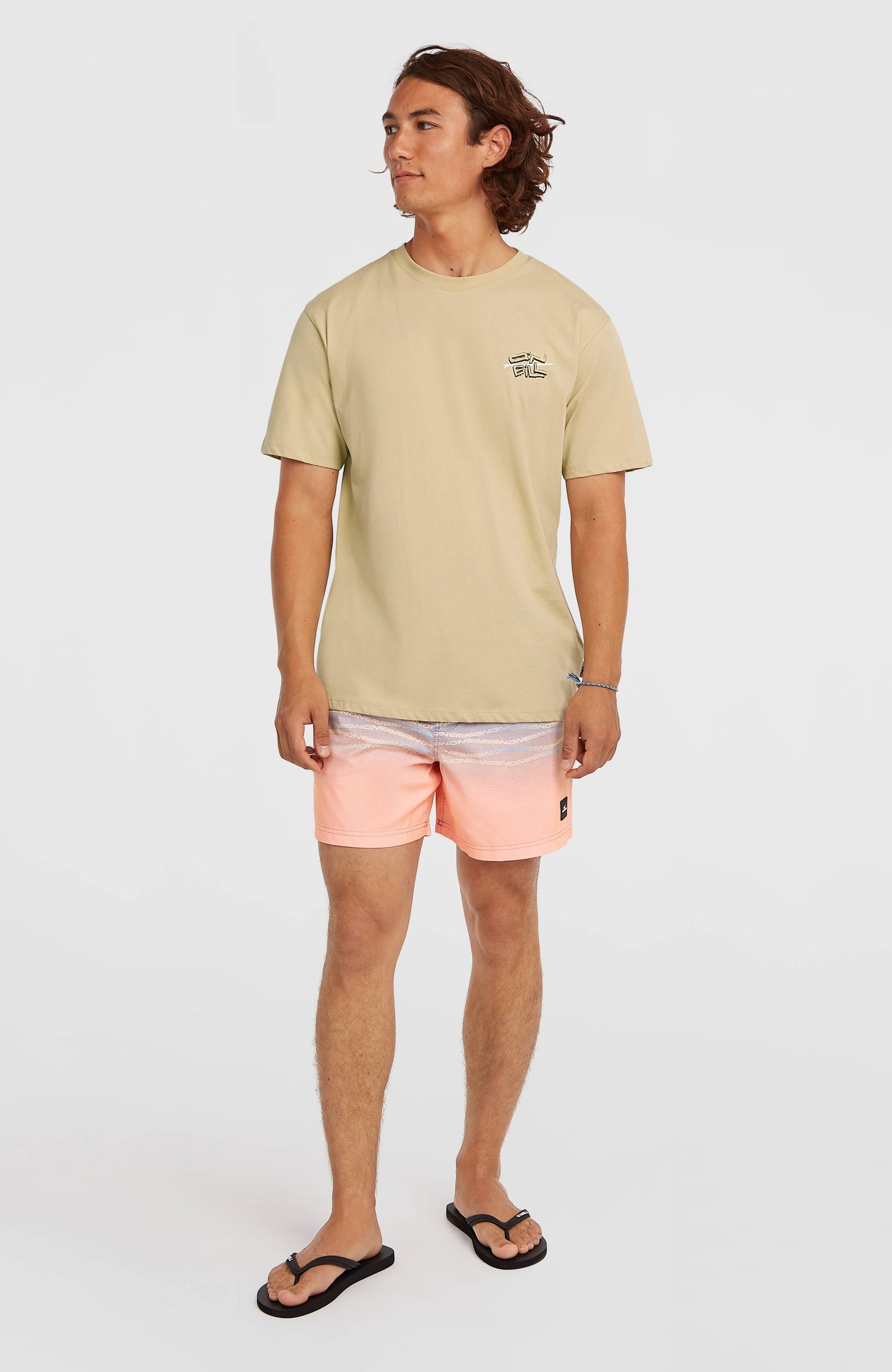 Men O’Neill Retro Back Print T-Shirt