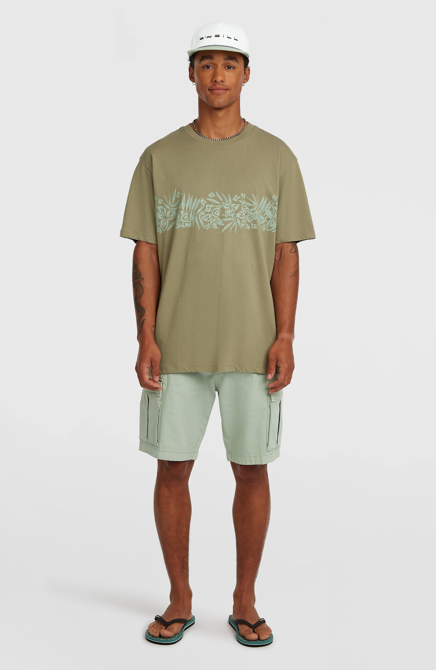 Men O’Neill Uni Flower T-Shirt