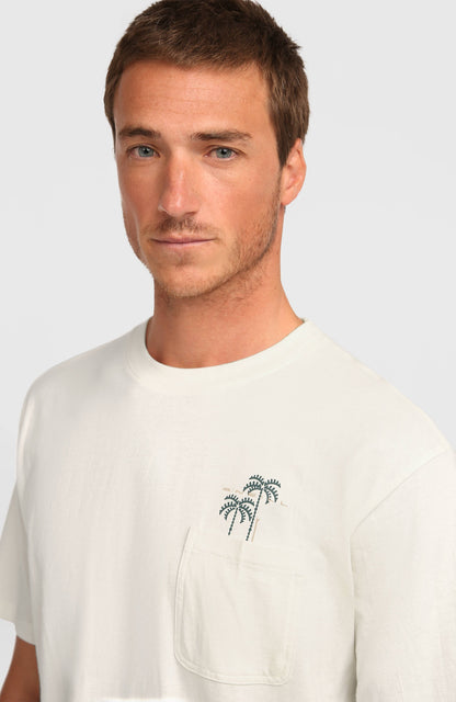 Men Chest Pocket T-Shirt