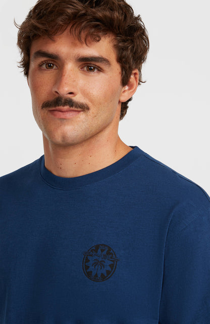 Men O’Neill Slub Back Print T-Shirt