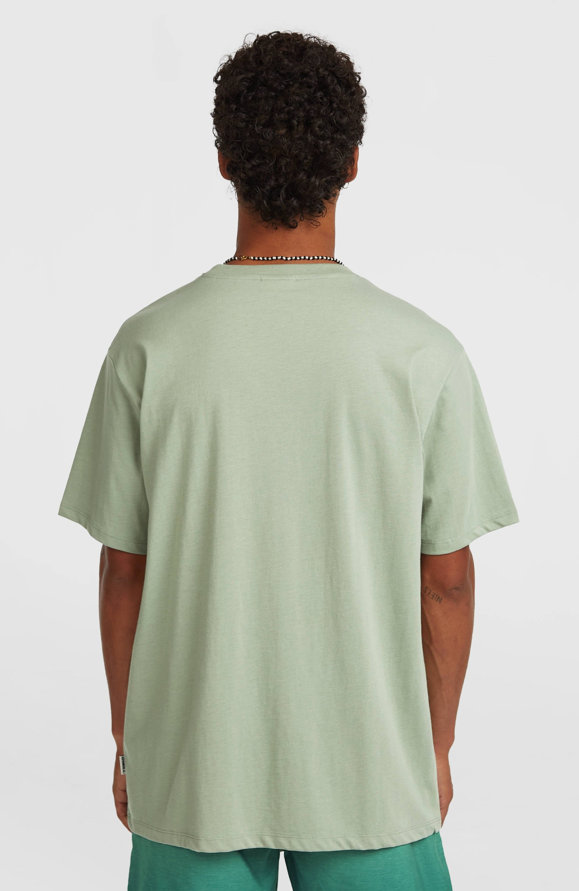 Men O’Neill Melange Front Print T-Shirt