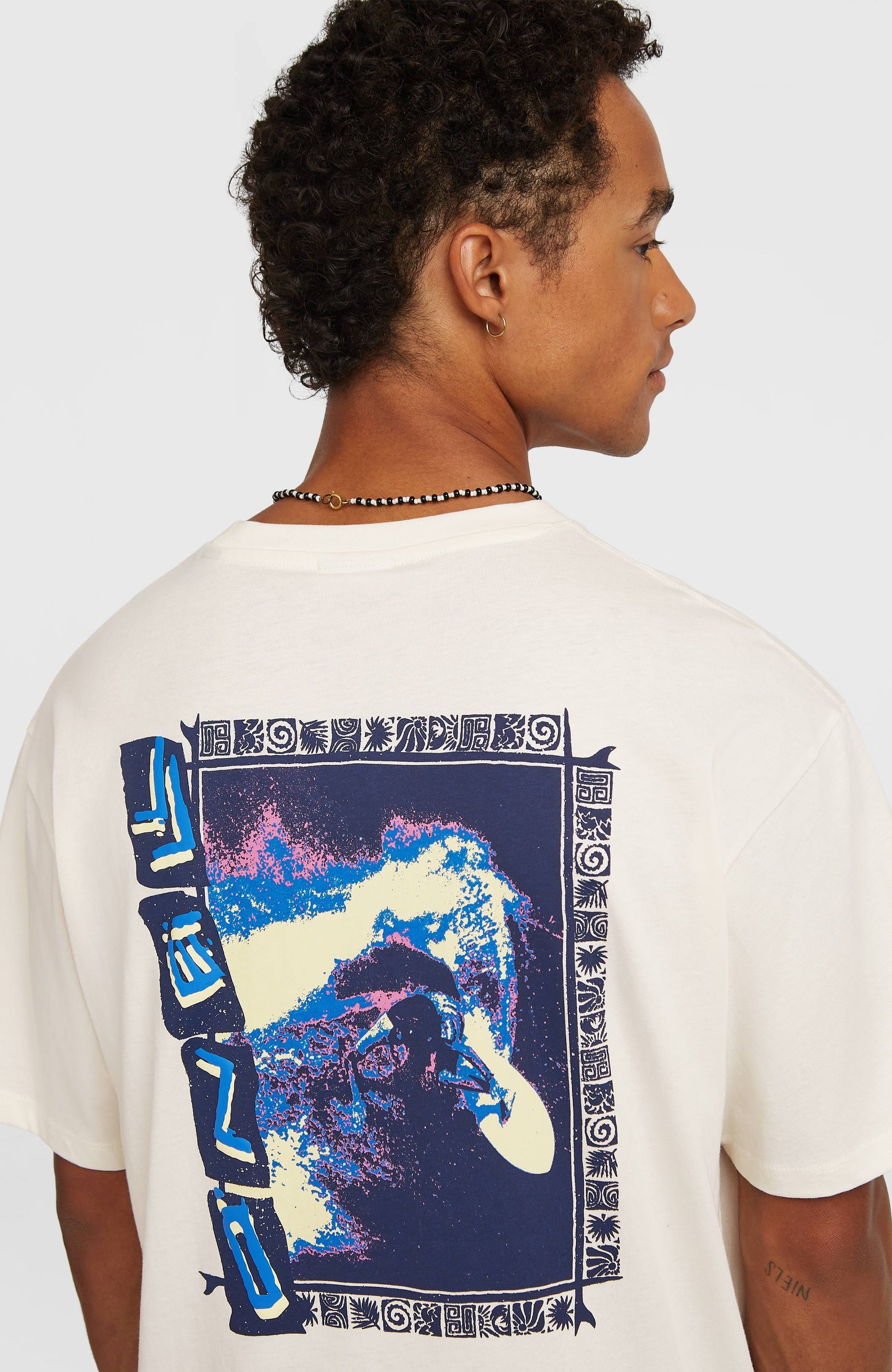 Men O'Neill Photo Back Print T-shirt