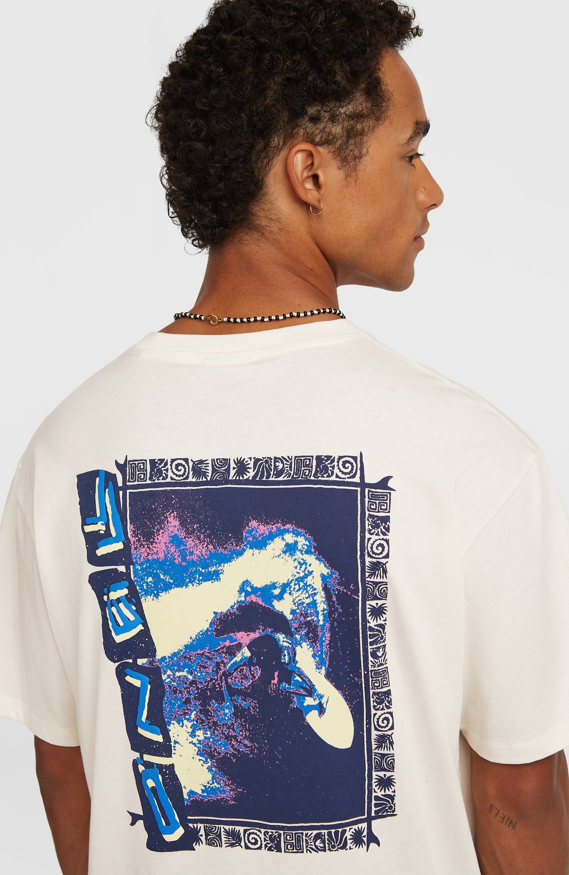 Men O'Neill Photo Back Print T-shirt