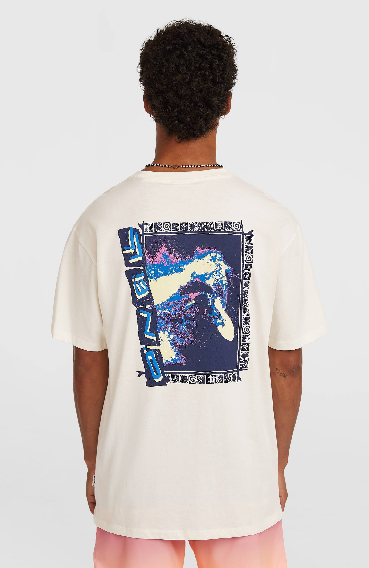 Men O'Neill Photo Back Print T-shirt