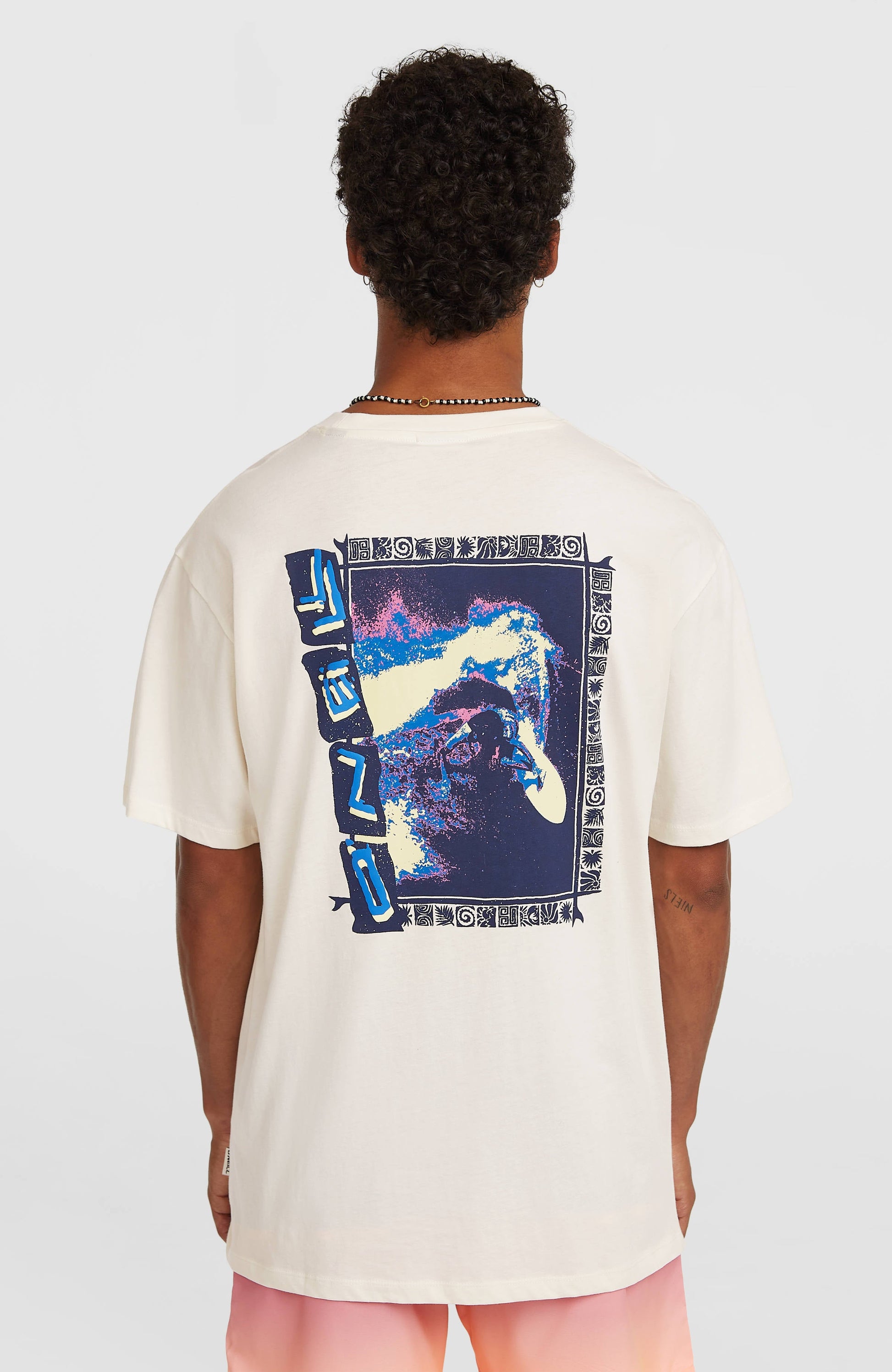 Men O'Neill Photo Back Print T-shirt