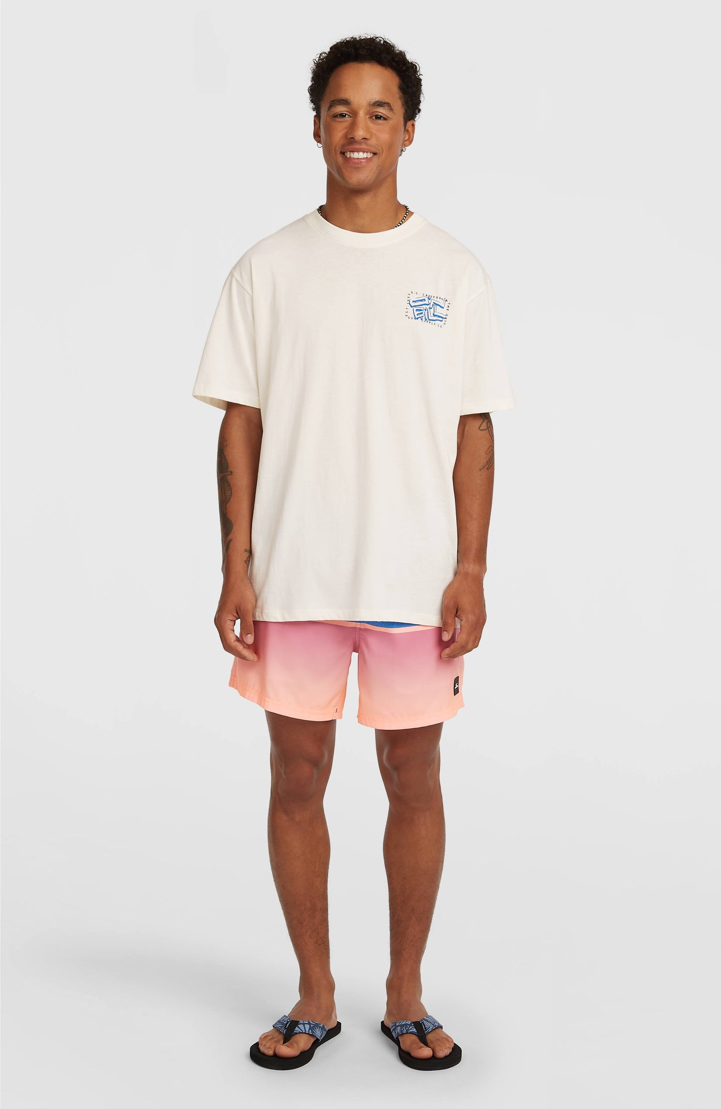 Men O'Neill Photo Back Print T-shirt