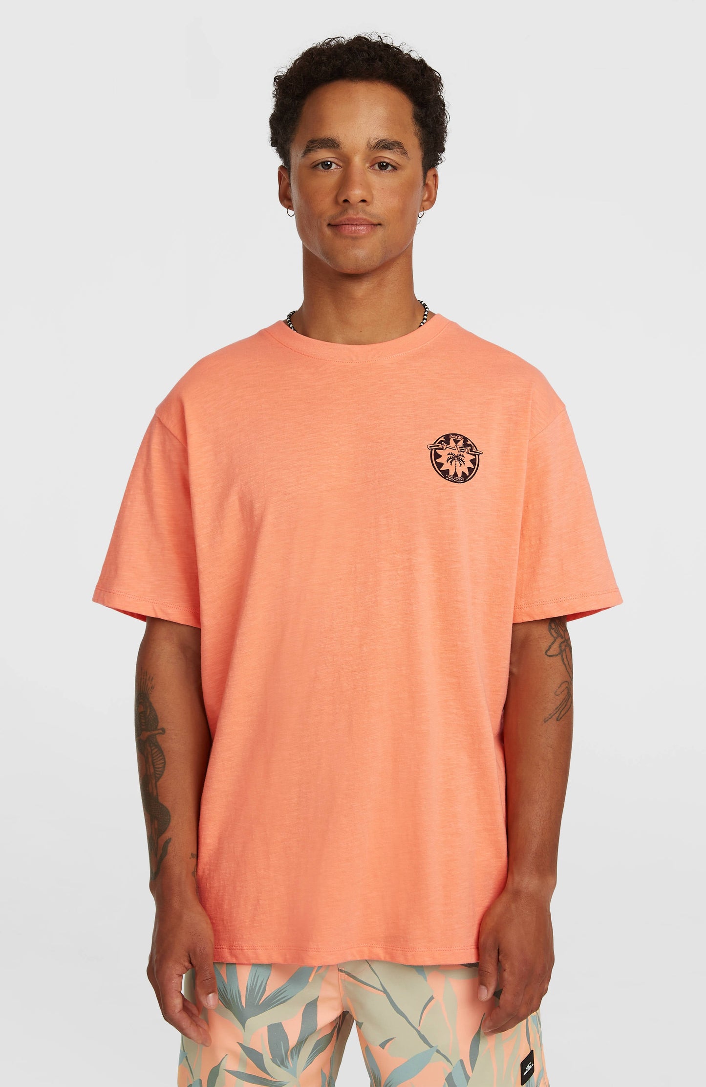 Men O’Neill Slub Back Print T-Shirt