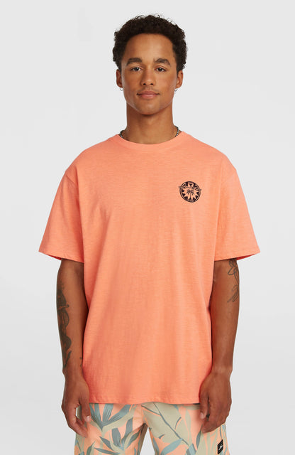 Men O’Neill Slub Back Print T-Shirt