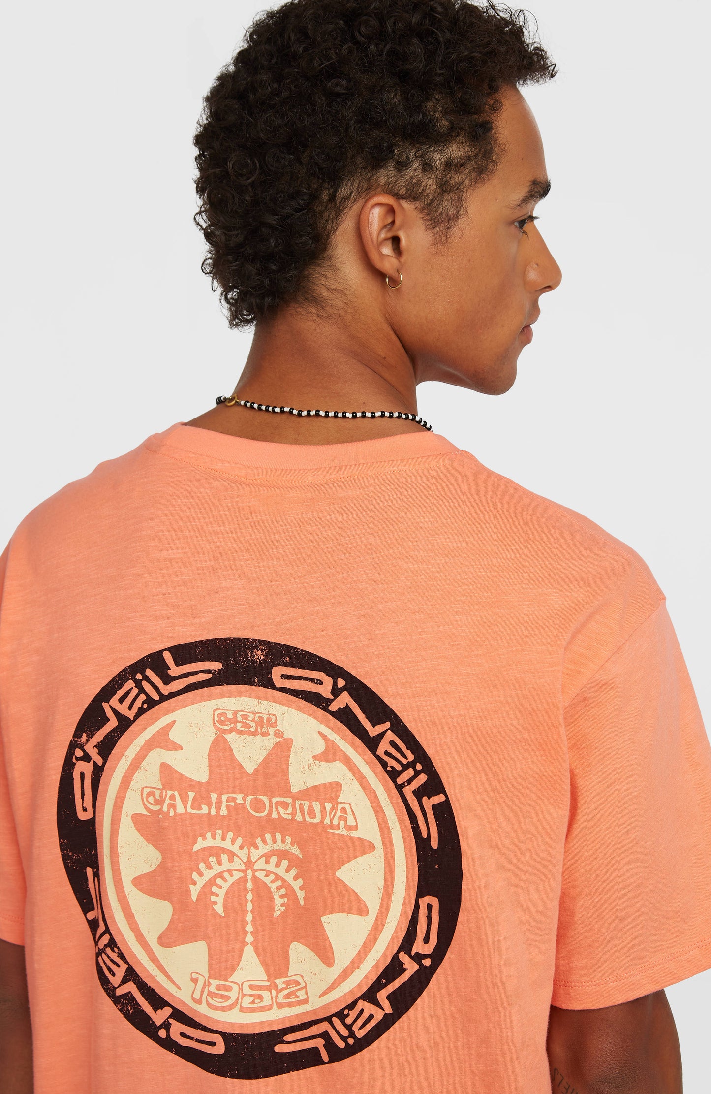 Men O’Neill Slub Back Print T-Shirt