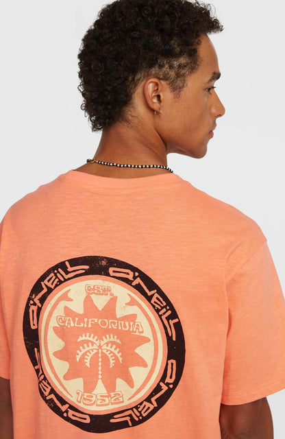 Men O’Neill Slub Back Print T-Shirt