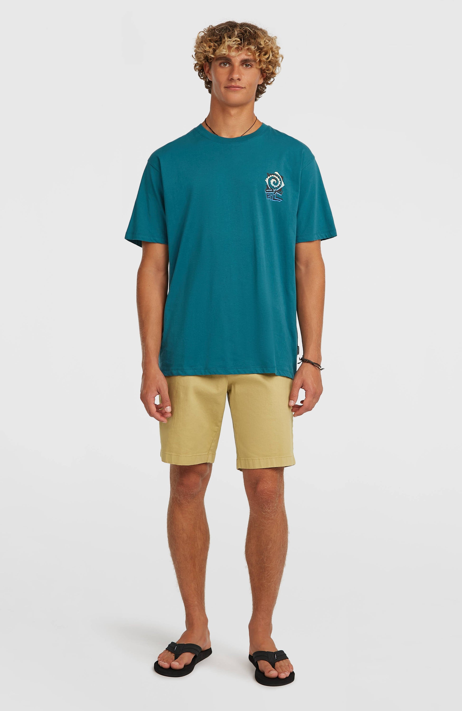 Men Chest Print T-Shirt