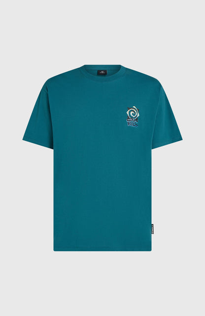 Men Chest Print T-Shirt