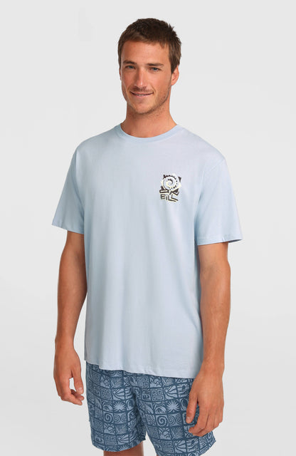 Men Chest Print T-Shirt